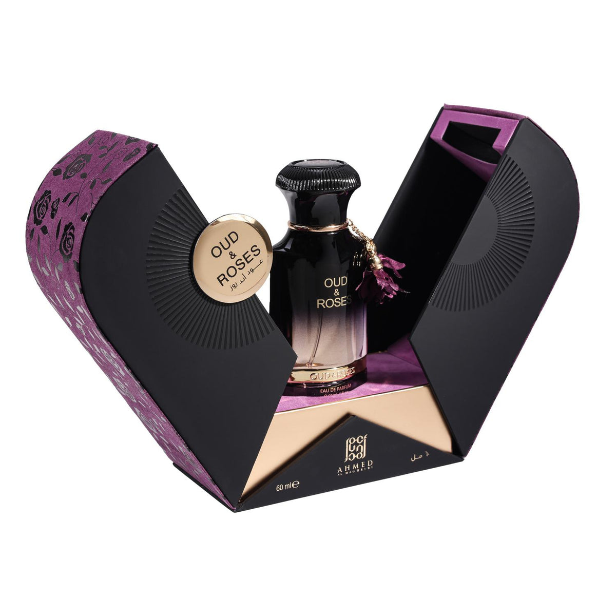 OUD & ROSES EXTRAIT DE PARFUM BY AHMED ALMAGHRIBI 6OMLS