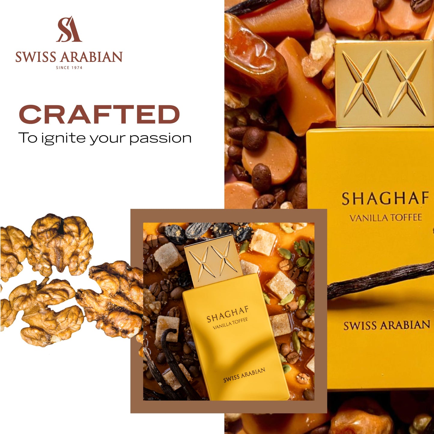 SHAGHAF VANILLA TOFFEE BY SWISS ARABIAN 75MLS