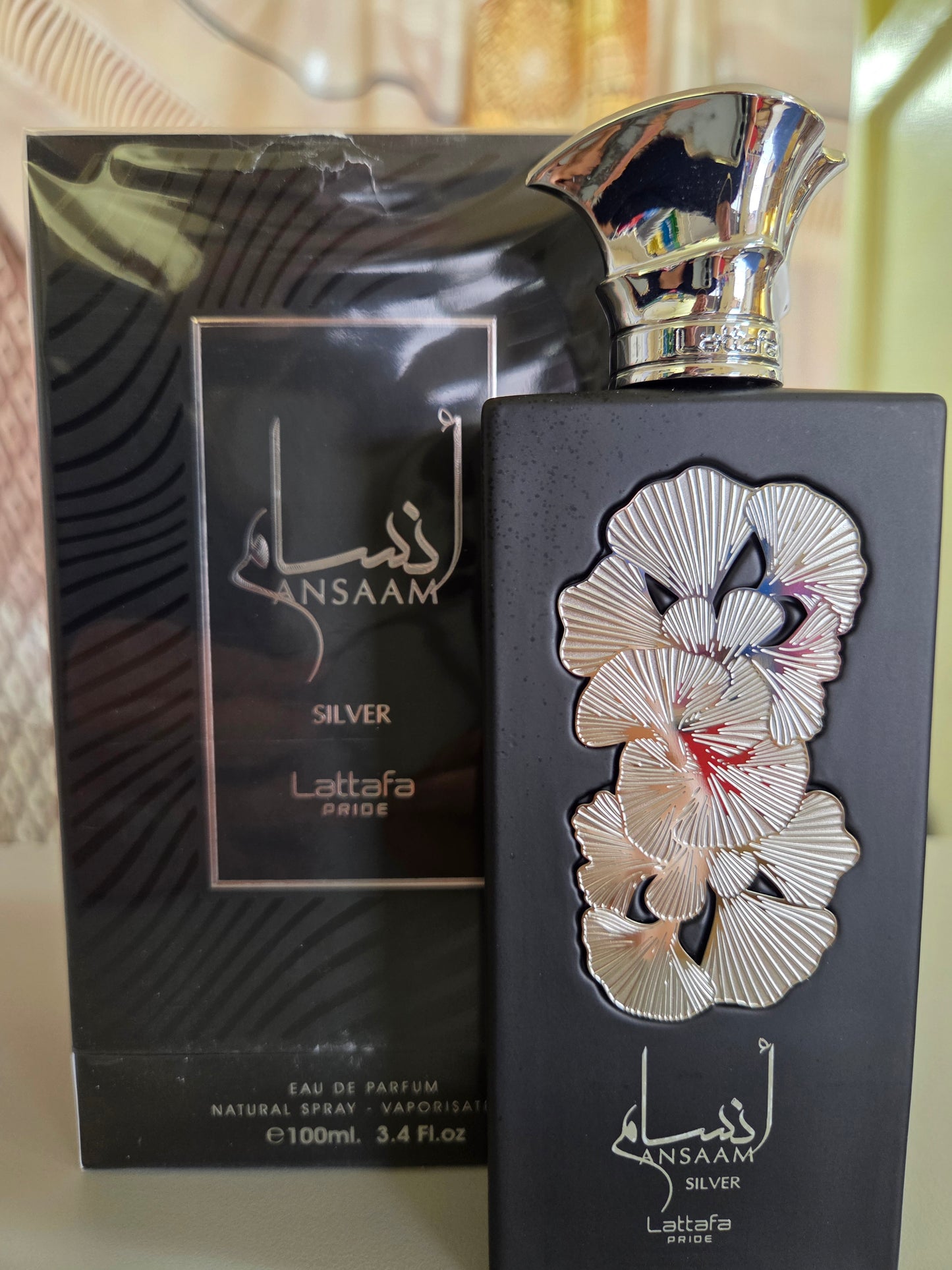 ANSAAM SILVER BY LATTAFA PRIDE 100MLS