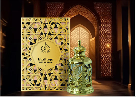 OUD AL JANA CONCENTRATED PERFUME ACEITE (HEAVY OUD SMELL) BY RAYEEF