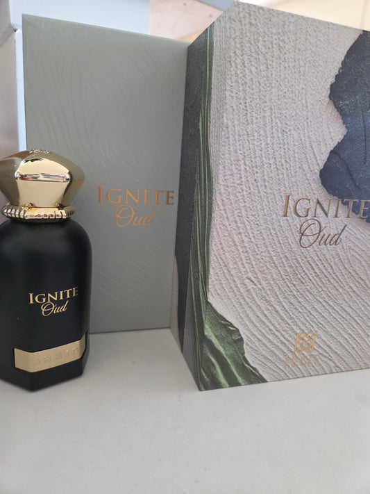 IGNITE OUD EXTRAIT DE PARFUM BY AHMED ALMAGHRIBI 60MLS
