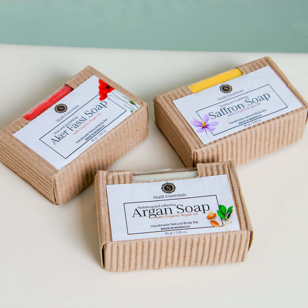 Skalli Essentials Aker Fassi Natural Body Bar 100g
