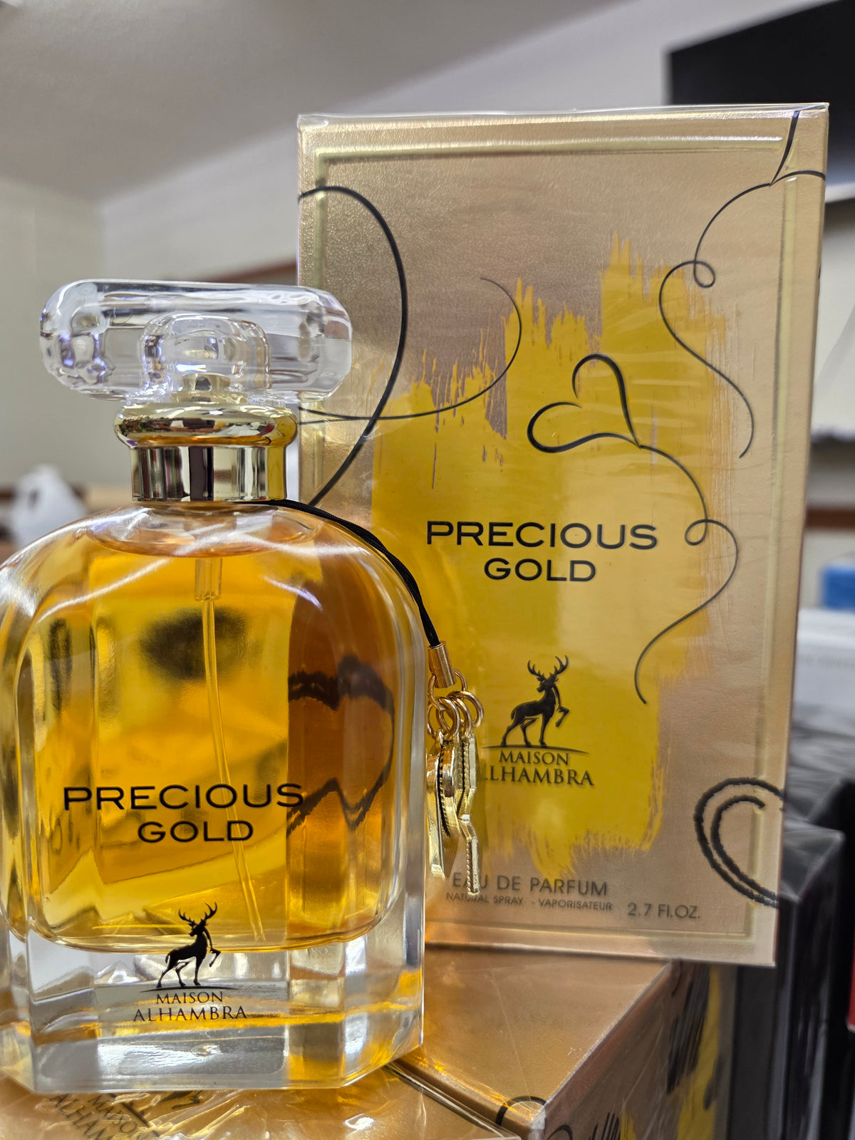 Precious Gold by Maison Alhambra 80 MLS eau de Parfum