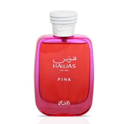 HAWAS FOR HER PINK BY RASASI 100MLS