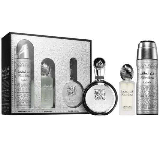 FAKHAR BLACK 3PIECE SET BY LATTAFA 100MLS