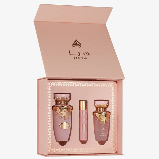 HAYA GIFT SET BY LATTAFA 100MLS