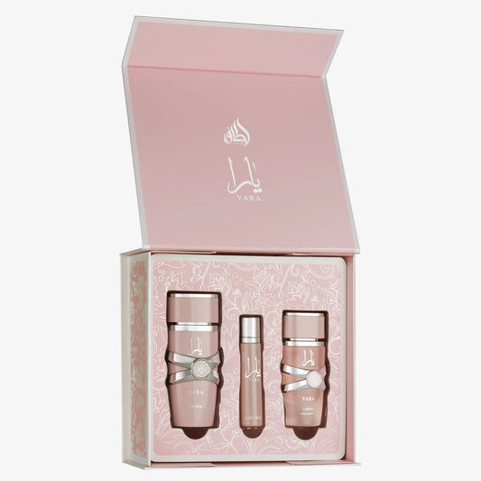 YARA 3 PIECE GIFT SET 100ML BY LATAFFA