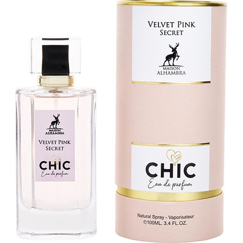 VELVET PINK SECRET MAISON ALHAMBRA 100MLS EAU DE PARFUM