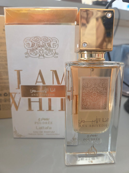 I AM WHITE POUDREE BY LATTAFA 60 ML